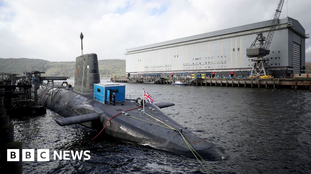 Faslane dry docks and research ship to be built in UK, says chancellor - BBC