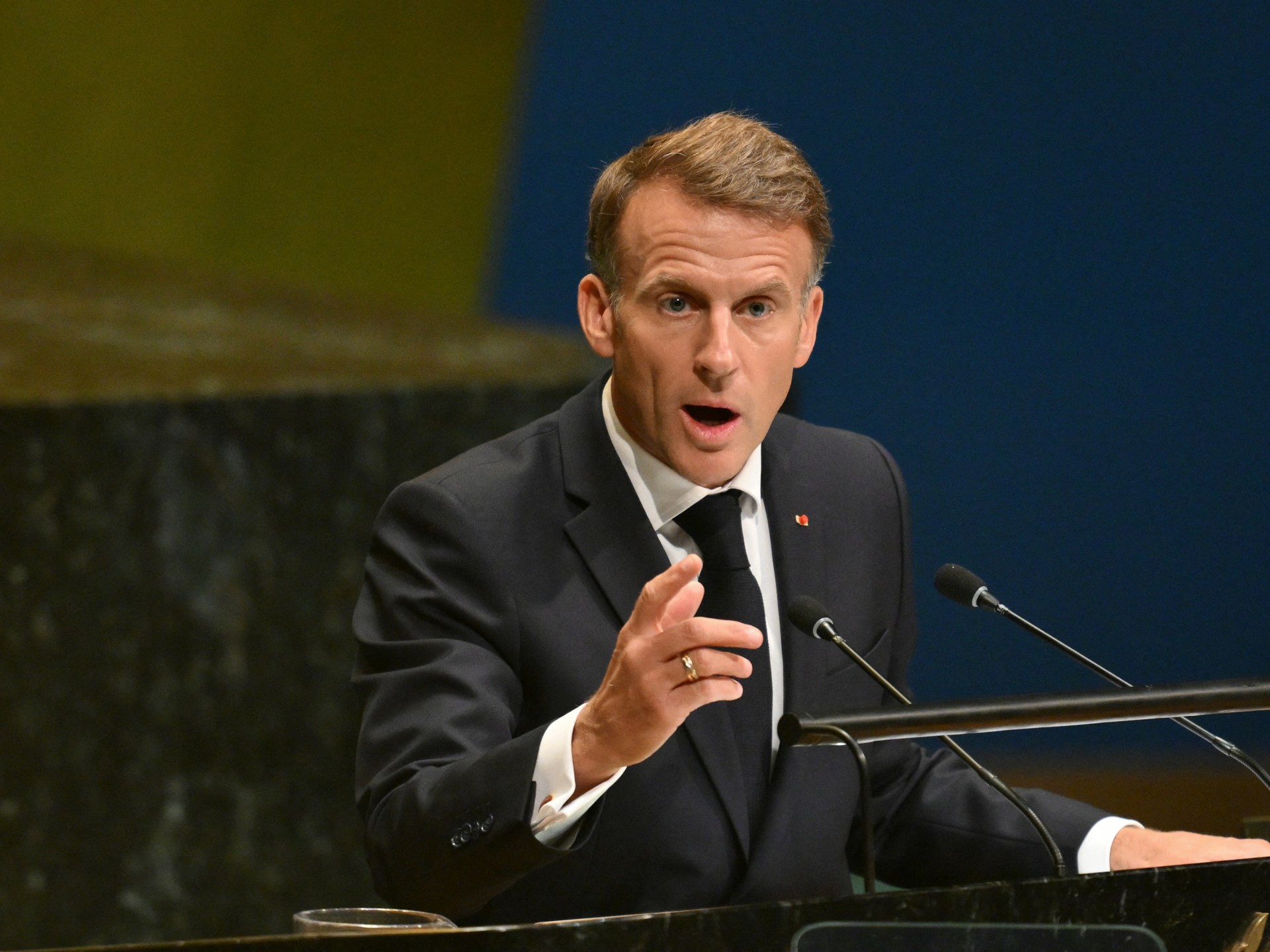 France rebukes world over Gaza as Canada, UK back Palestinian state at UNGA | United Nations News