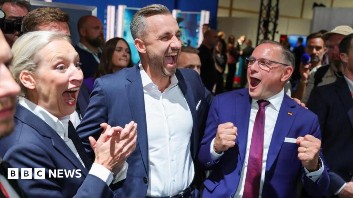 Germany's far-right AfD set for big win in eastern state, just short of majority