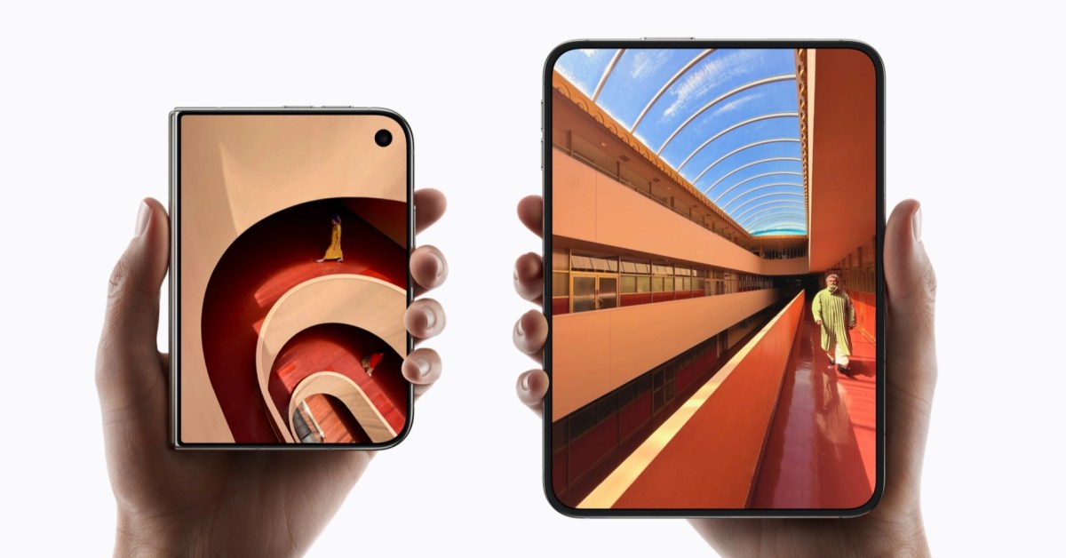 Here's how iPhone Duo treats apps not optimized for the foldable display