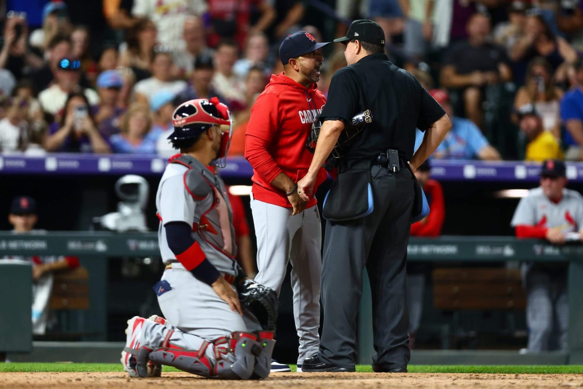 Hunter Goodman denies complaining about tilted Cardinals cap: ‘I never once mentioned the hat’