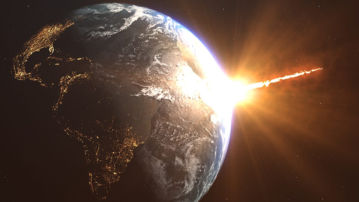 Just hours before impact – this week a hi-tech telescope spotted an asteroid, then watched it hit Earth