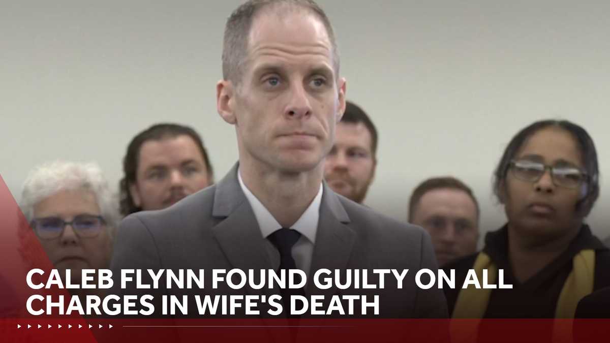 LIVE UPDATES | Caleb Flynn found guilty in wife's death