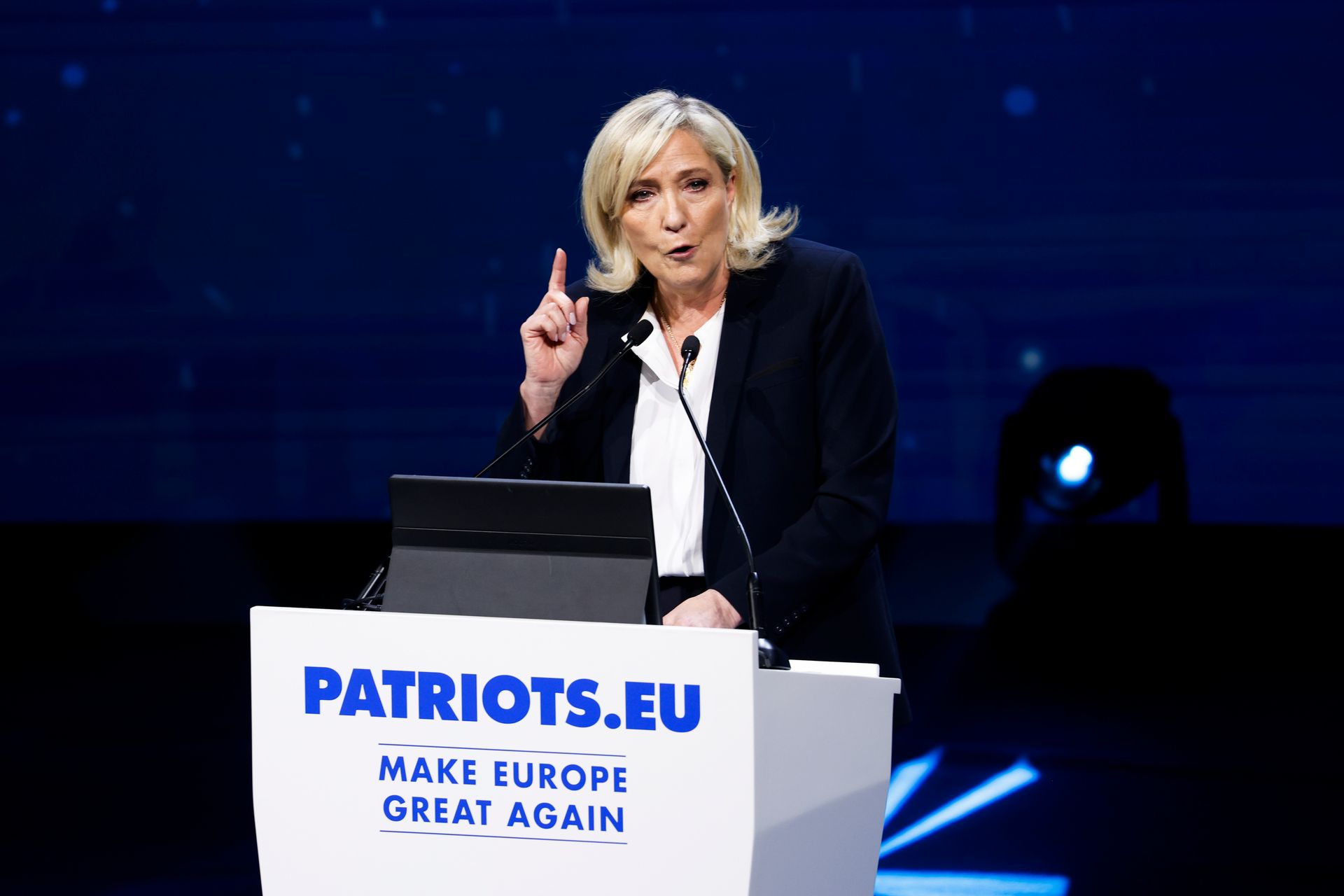 Le Pen condemns Russia over seizure of European companies’ assets