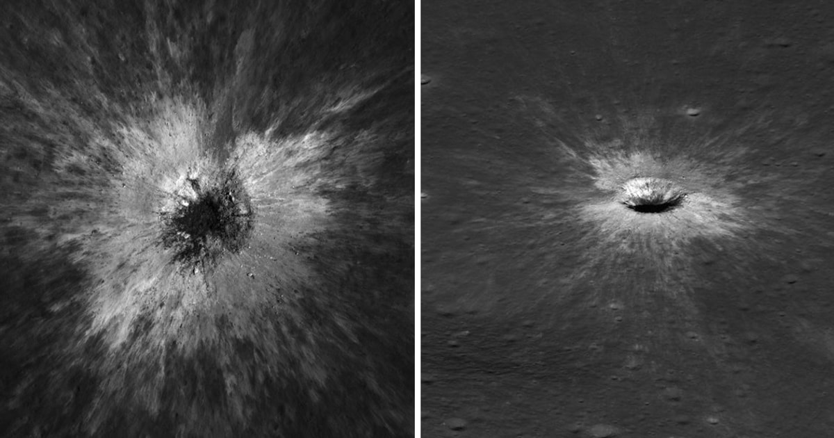 NASA spacecraft discovers a huge new crater on the moon