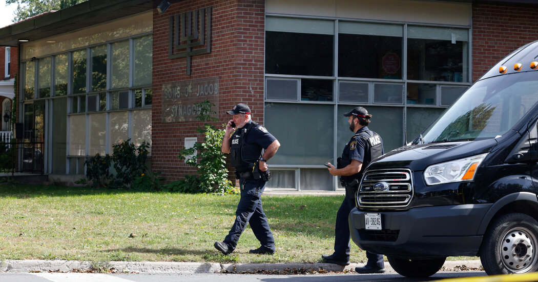 Police Officer Injured in Shooting Near Ontario Synagogue on Yom Kippur