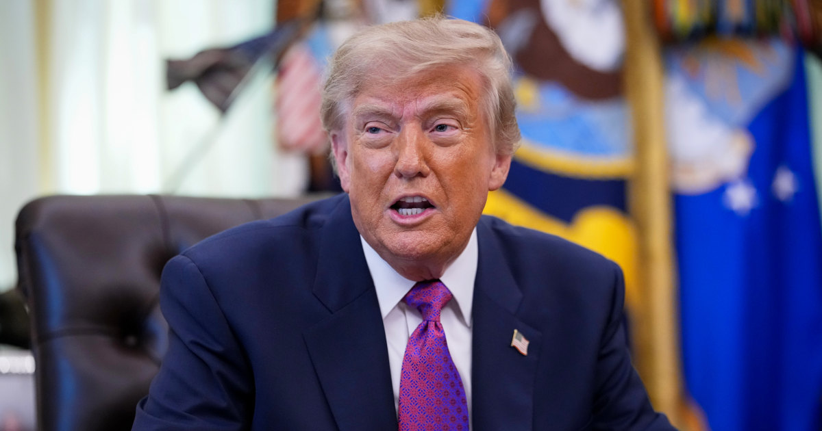 Poll: Cracks emerge in GOP support for Trump and his handling of the Iran war - NBC News