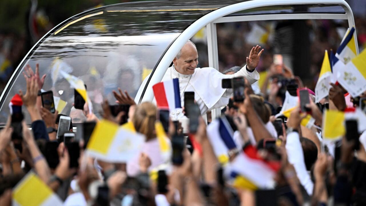 Pope Leo XIV celebrates open-air Mass in front of 800,000 people in central Paris