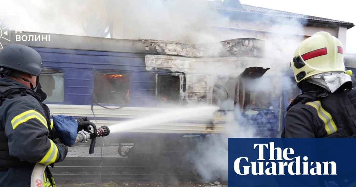 Russian drone hits Kyiv-Warsaw passenger train near Polish border | Ukraine