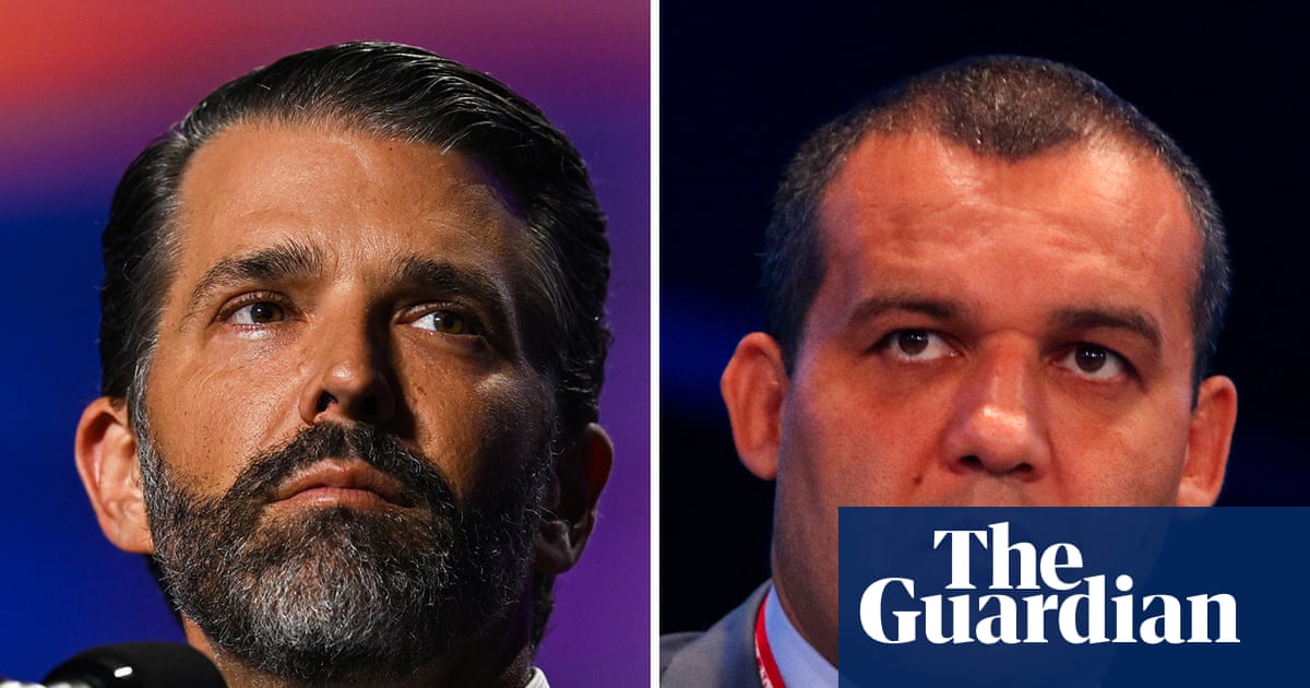 Russian oligarch close to Putin paid for part of Donald Trump Jr’s lavish wedding | Donald Trump Jr