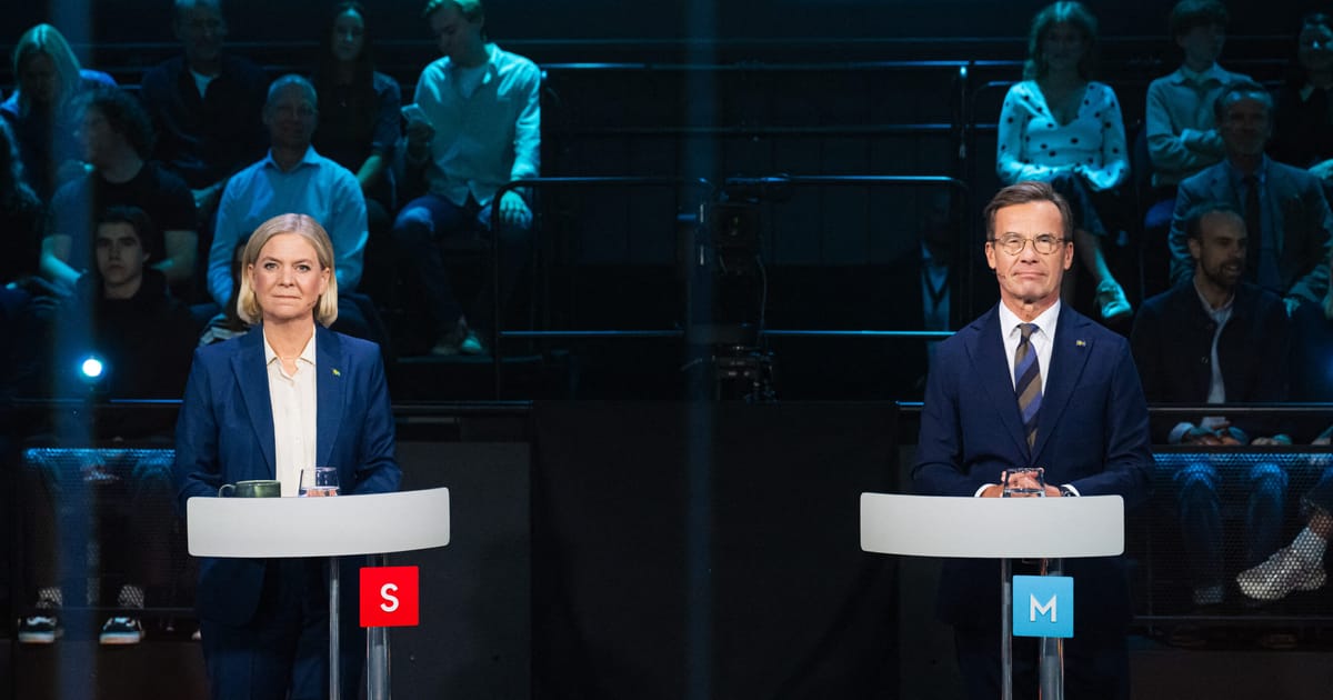 Sweden election forecast says vote too close to call  – POLITICO