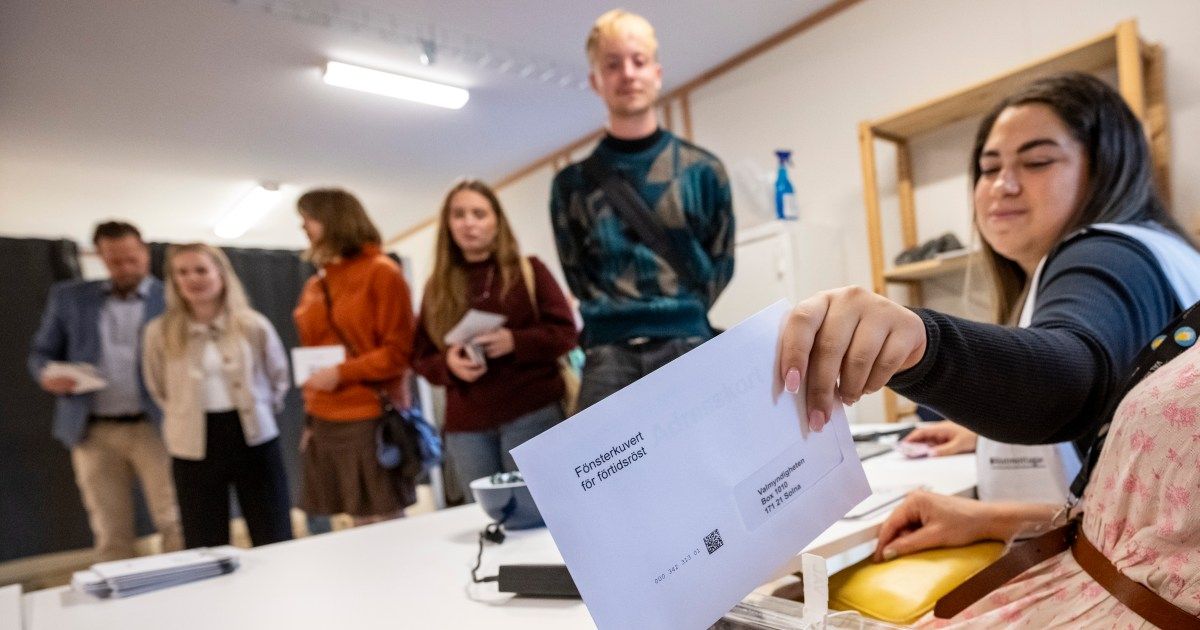 Sweden’s centre-left leads by three seats as vote counting continues | Government News