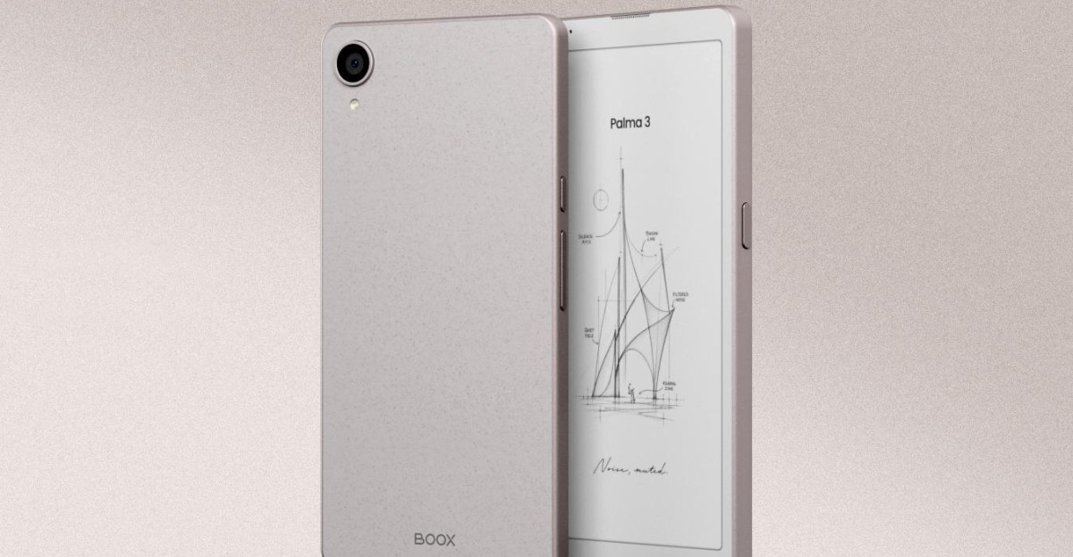 The Boox Palma 3 gets stylus support and a sleek redesign