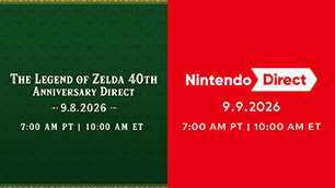 The Legend of Zelda 40th Anniversary Direct 9.8.2026 and Nintendo Direct 9.9.2026 - nintendo.com