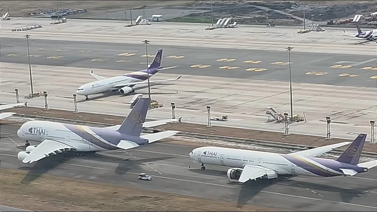 This entire fleet of Airbus A380s has been sitting unmoved and abandoned on tarmac for years now and here's why