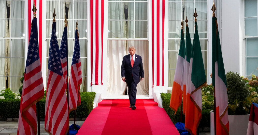 Trump Says Irish Unification Would Be ‘Fantastic,’ Breaking With Precedent