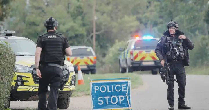 U.K. police arrest 5 men near air base, suspected of preparing terror act - National