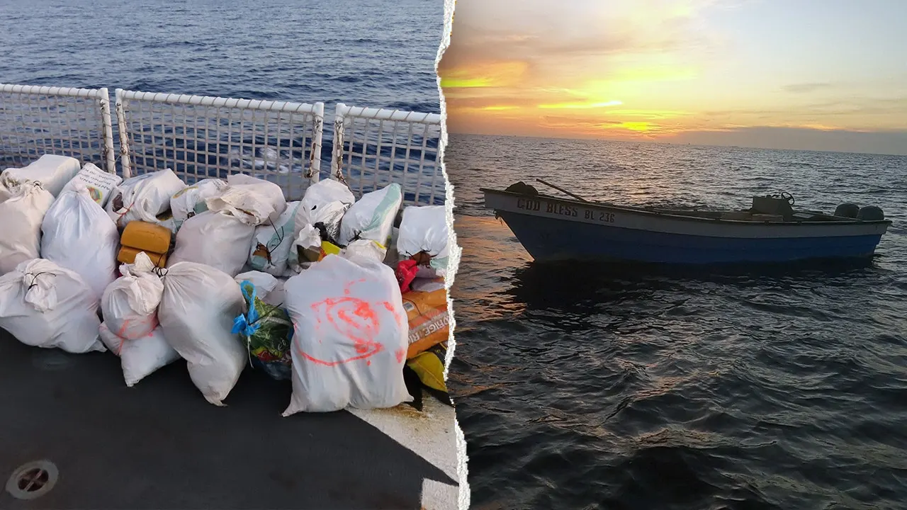 U.S. Coast Guard recovers over 2,000 lbs of marijuana in drug bust