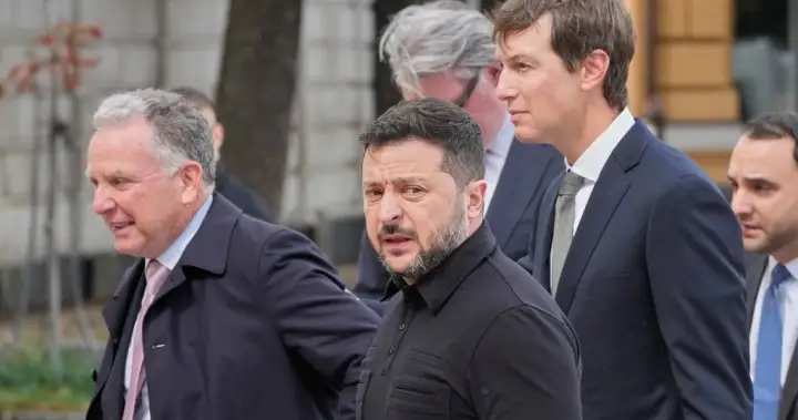 U.S. envoys Witkoff, Kushner hold ‘encouraging’ talks in Ukraine - National