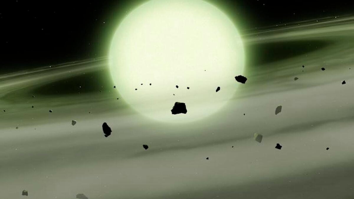 Astronomers Just Found the First Green Star Ever Discovered—Right After It Swallowed Its Planets