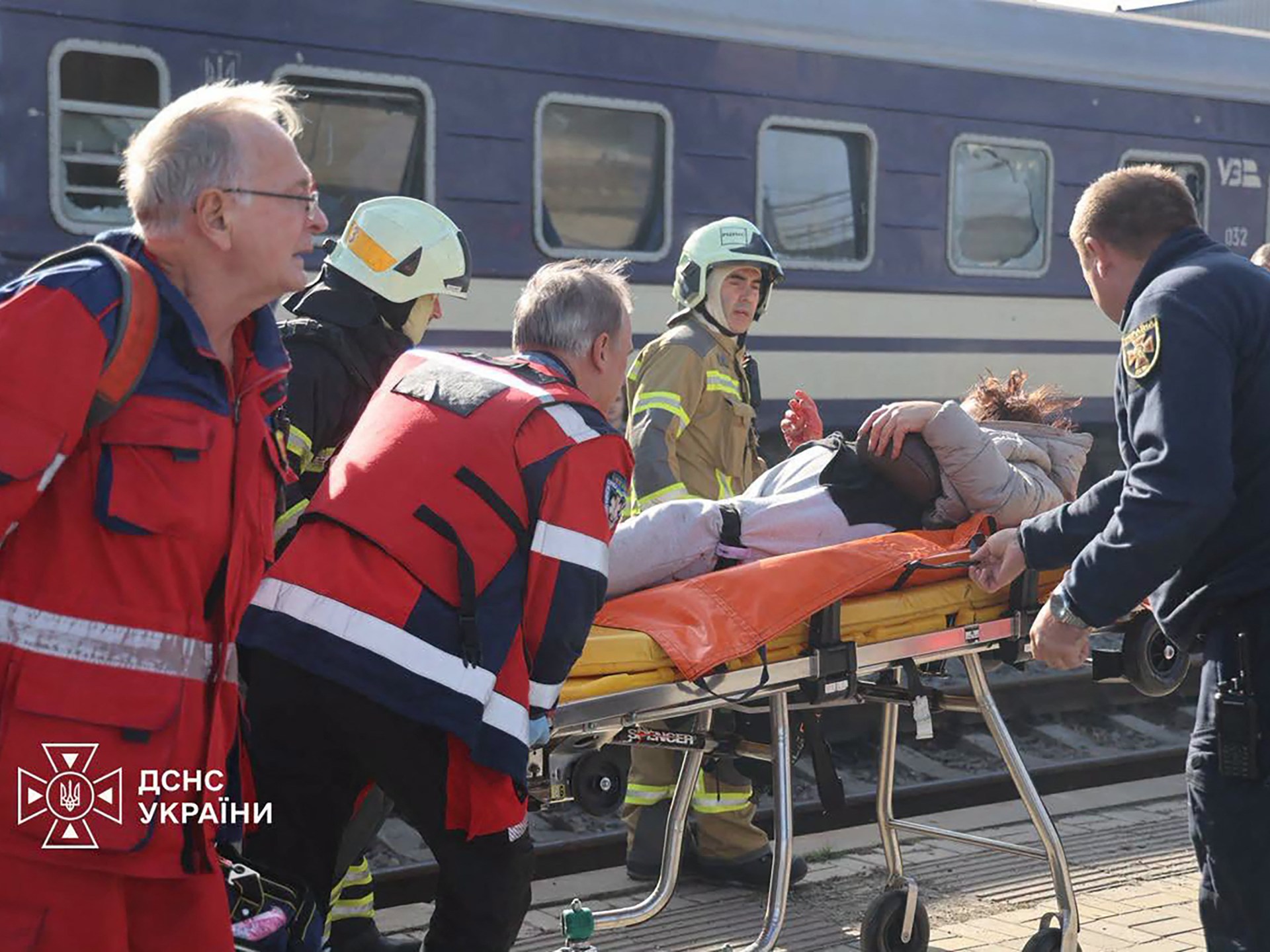 At least 13 people killed in Russian attack on Dnipro train station | Russia-Ukraine war News