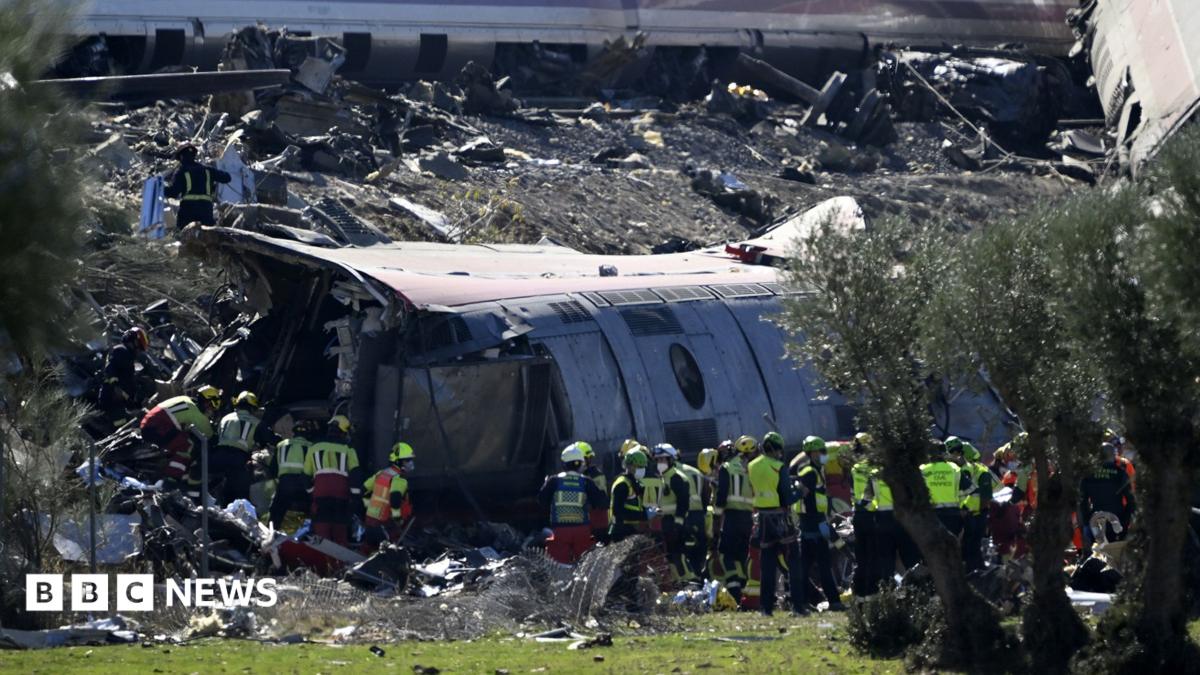 At least 68 killed in Spanish high-speed train crash, as prime minister says 'whole country is grieving'