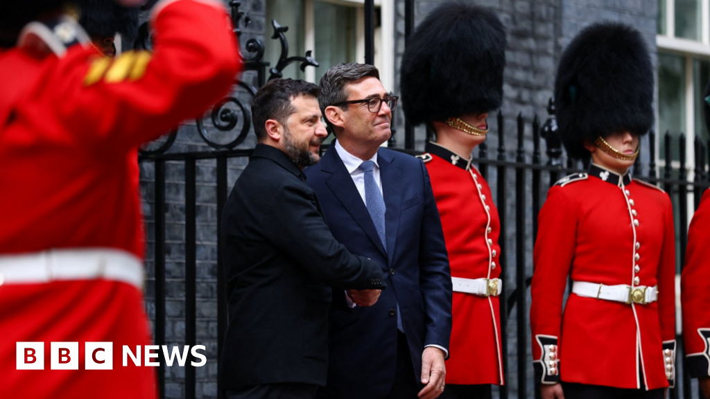 Burnham treads carefully in Zelensky visit, balancing Trump and Ukraine