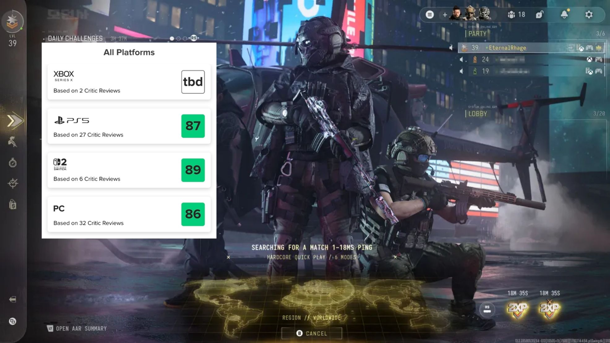 Call of Duty’s Metacritic celebration highlights a bizarre Xbox problem — nobody is reviewing games on Xbox (UPDATE)