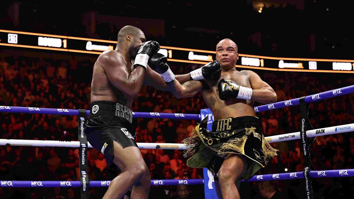 Dubois Destroys Wardley, Records 2nd-Round TKO In Rematch