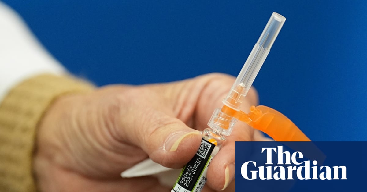 Flu cases rise on west coast earlier than usual as US health experts encourage vaccine | US news