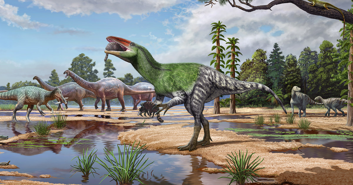 Fossil kept in drawer for a century sheds light on enigmatic meat-eating dinosaurs