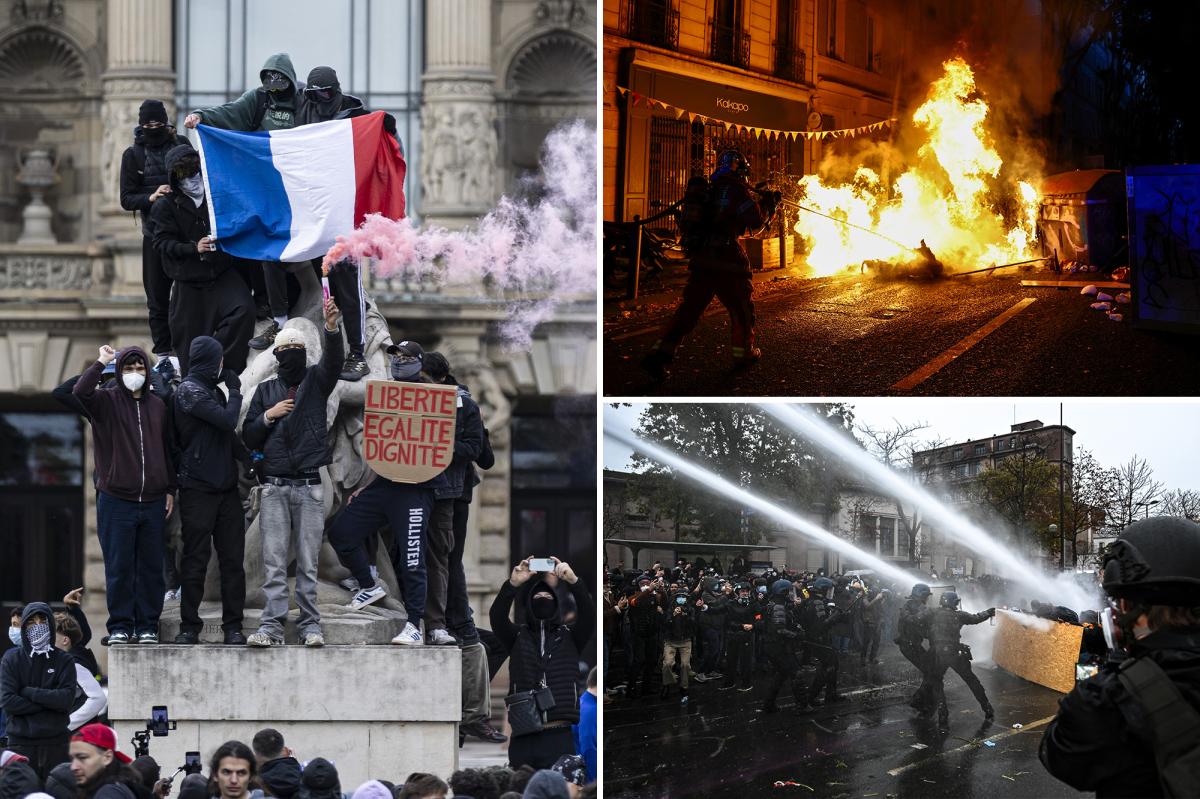 France protests live updates: PM asked telecom companies to prepare for social media blackout: report - New York Post