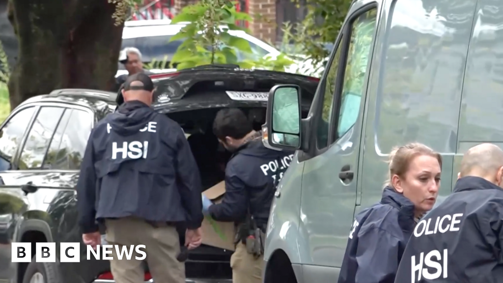 Immigration agents search congresswoman Ilhan Omar's home - BBC