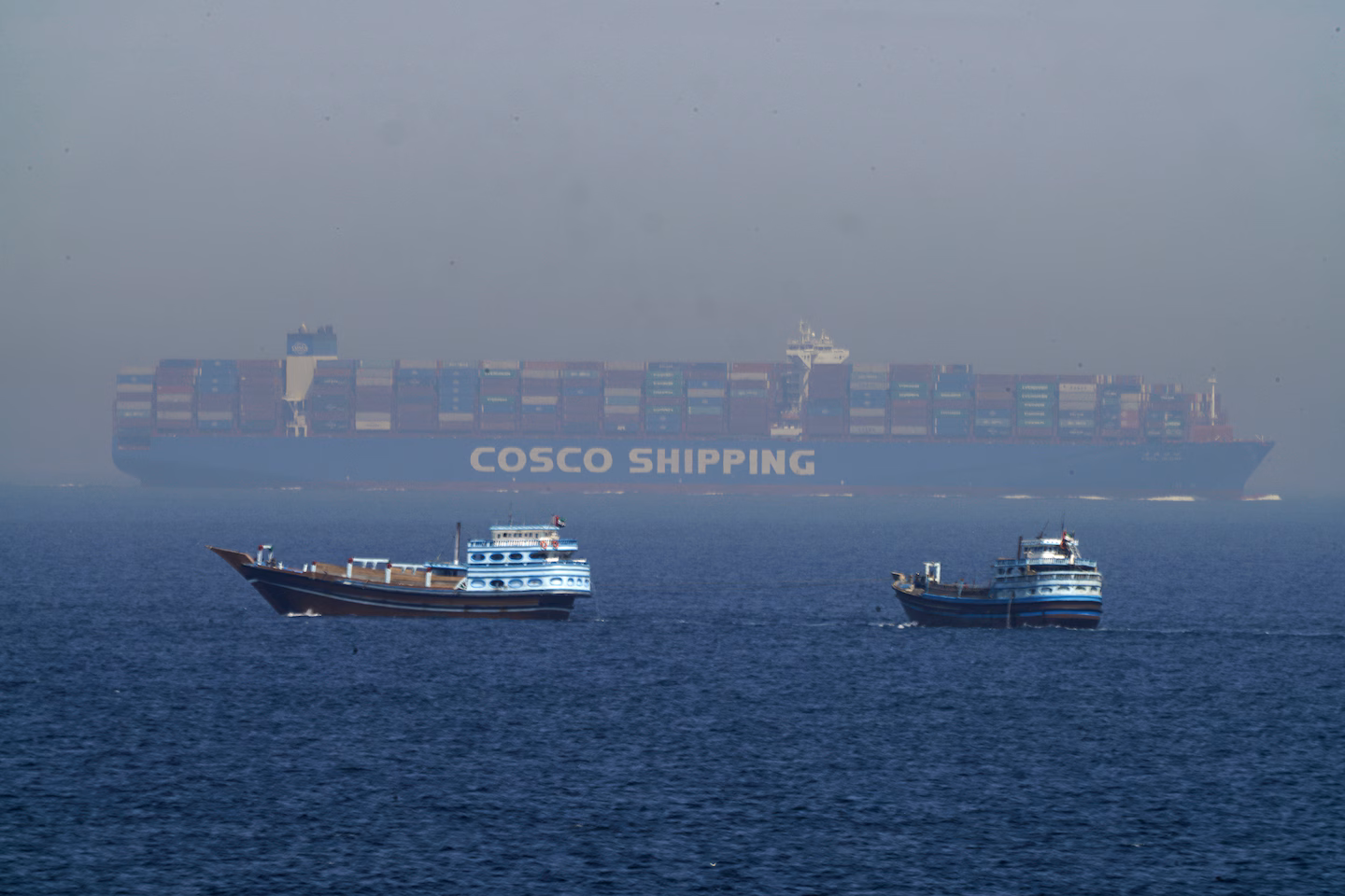Iranian attacks sink two ships in Strait of Hormuz