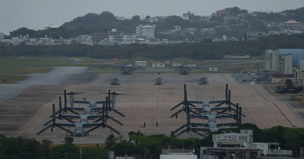Japan Protests After U.S. Marine Is Accused of Killing Woman in Okinawa