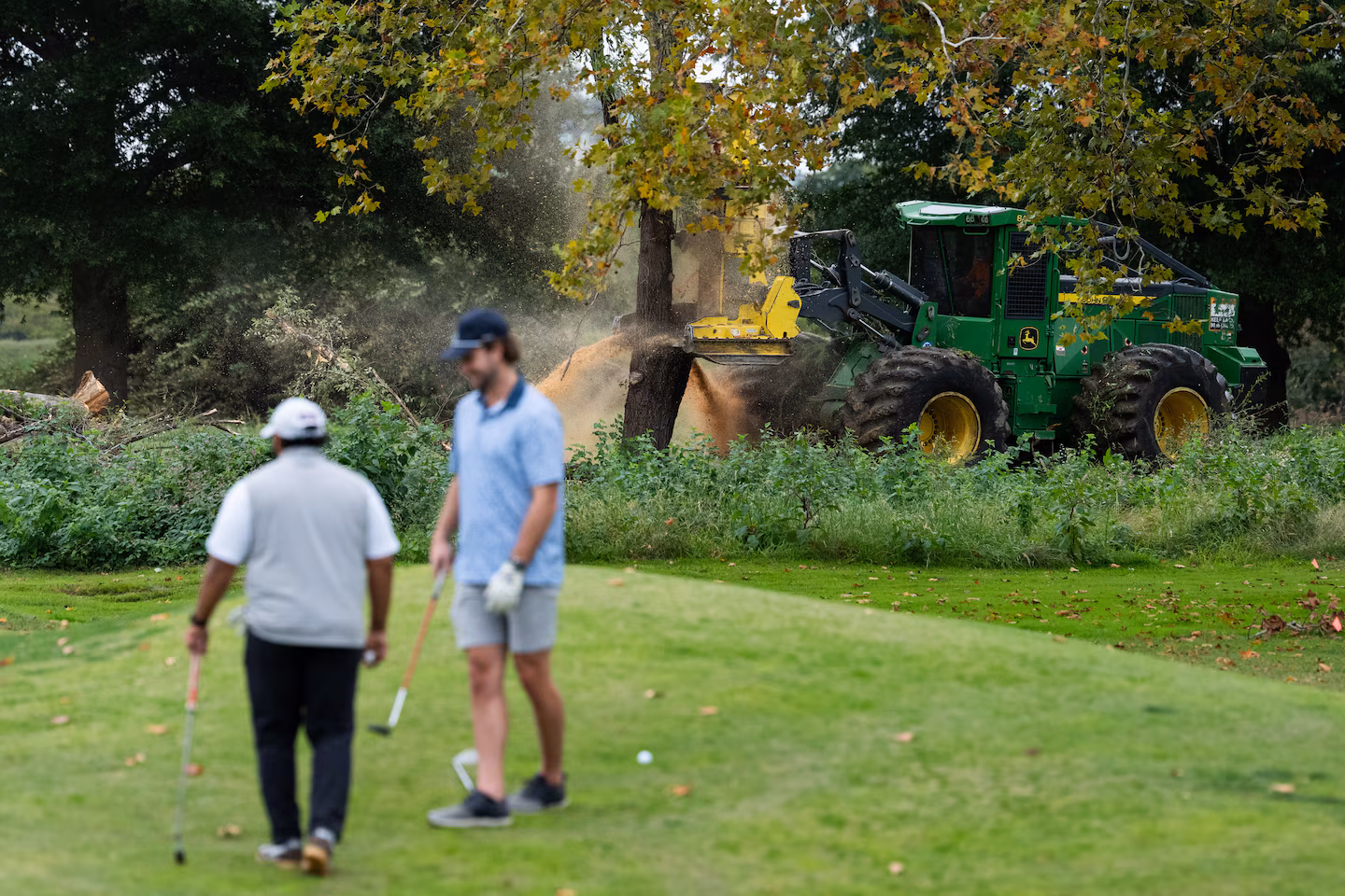 Judge halts tree removal at D.C. golf course that Trump has proposed overhauling - The Washington Post
