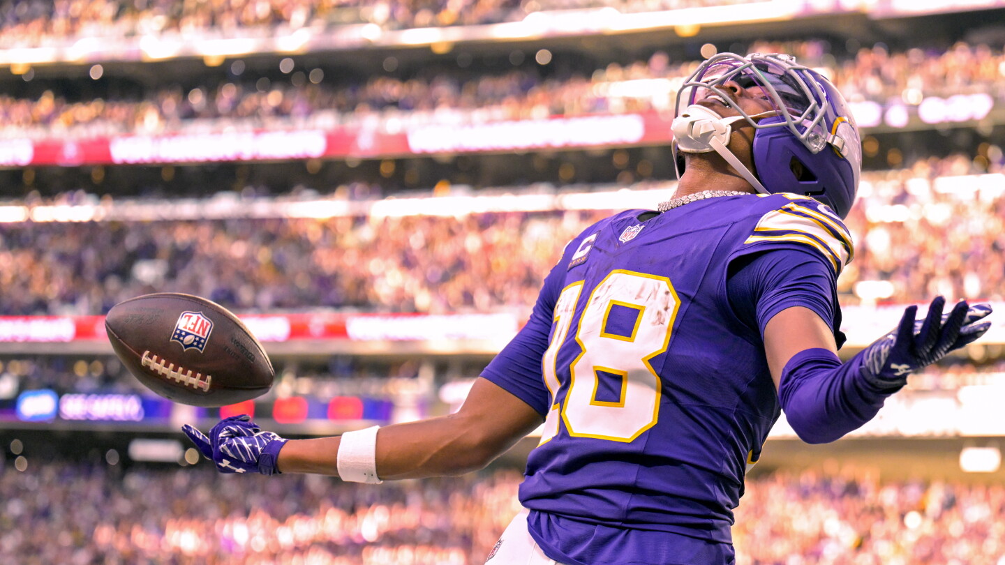 Justin Jefferson will play for Vikings, Jordan Addison and Odell Beckham Jr. will not