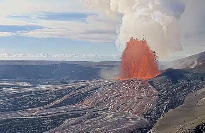 Kilauea lava fountaining ends after nearly 6 hours in Halemaumau crater