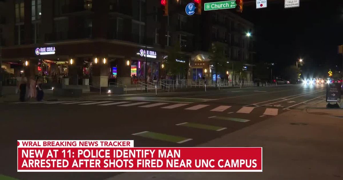 Man arrested after gunfire reported near UNC campus :: WRAL.com