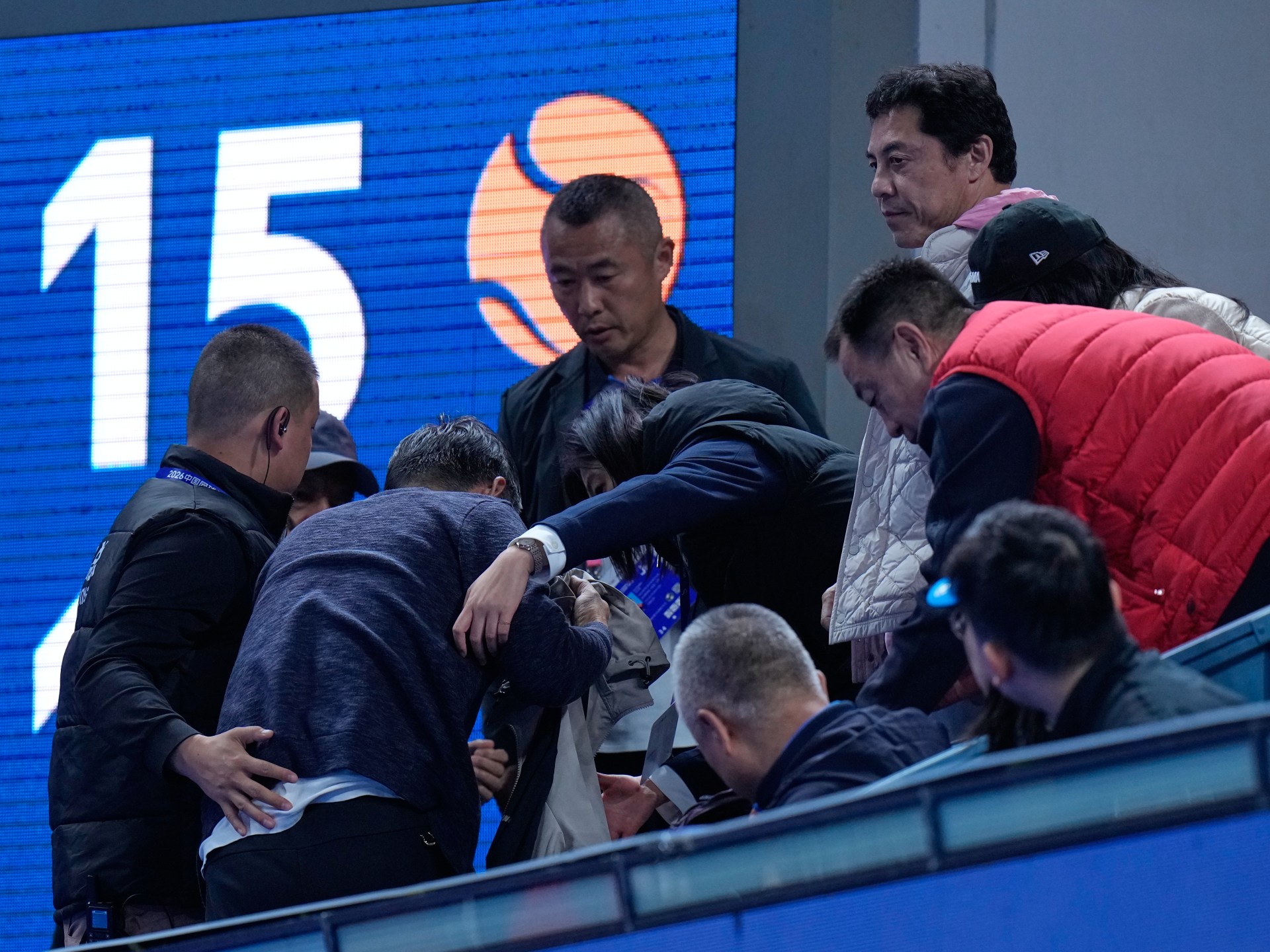 Medvedev disqualified from China Open for hitting fan with a ball | Tennis