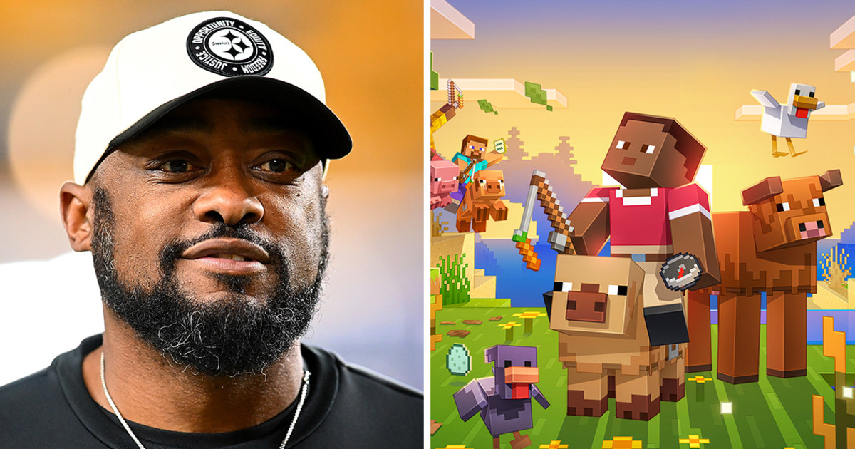 Mike Tomlin is a Super Bowl-winning coach. His real passion might have been ‘Minecraft.’