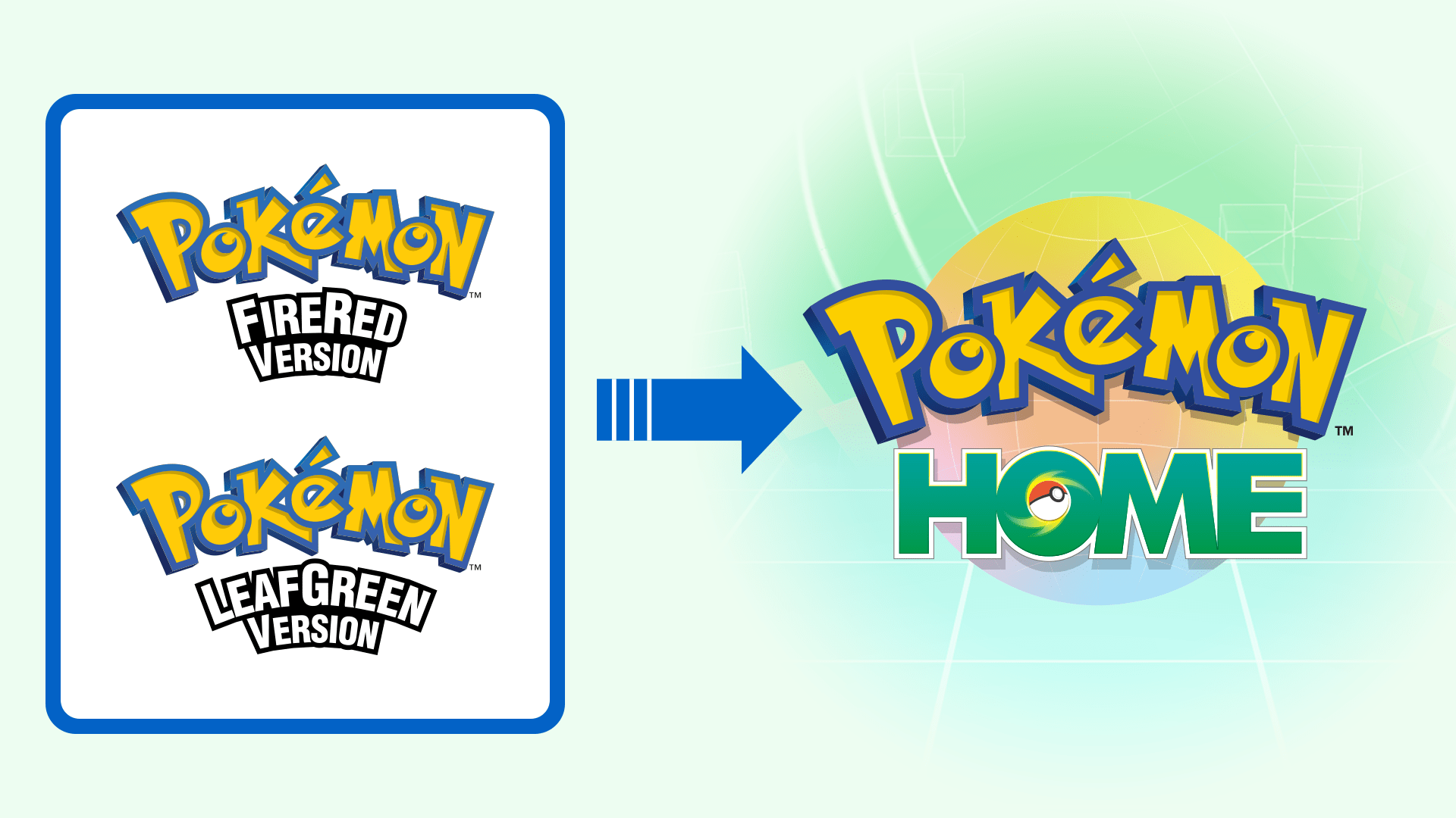 Pokémon FireRed Version and Pokémon LeafGreen Version Now Link with Pokémon HOME