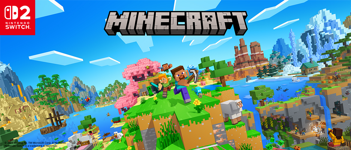 Pre Order Minecraft for Nintendo Switch 2