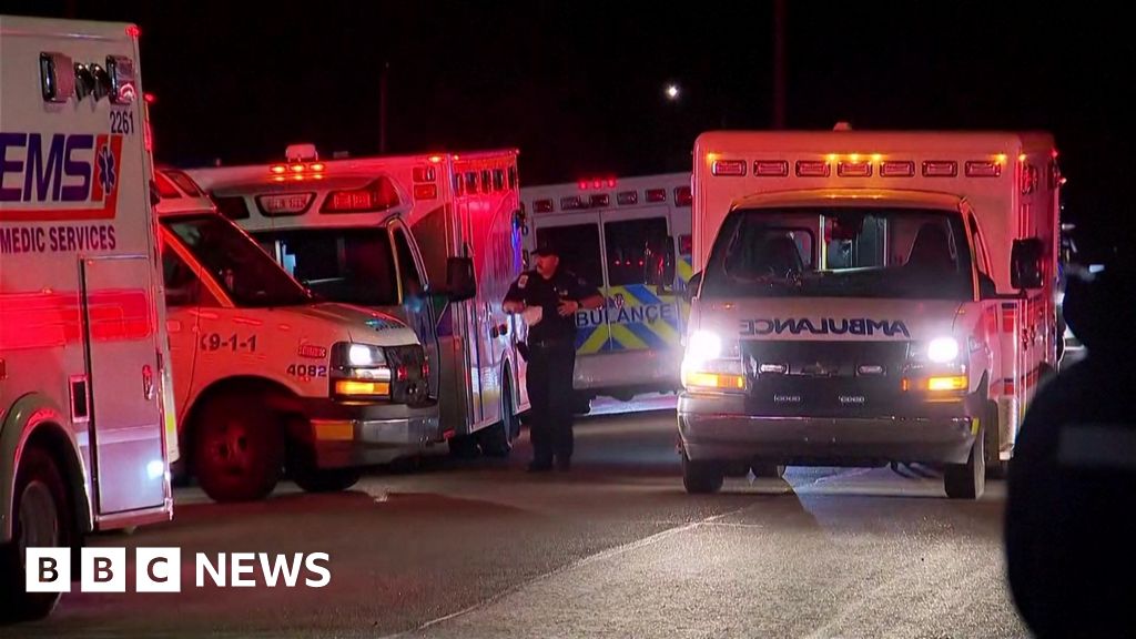 Several dead or injured in major fire at Canada military base - BBC