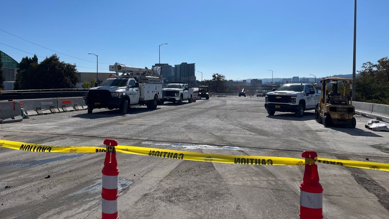 Southbound I-5 to begin reopening at Wednesday night as Rose Quarter Project work wraps