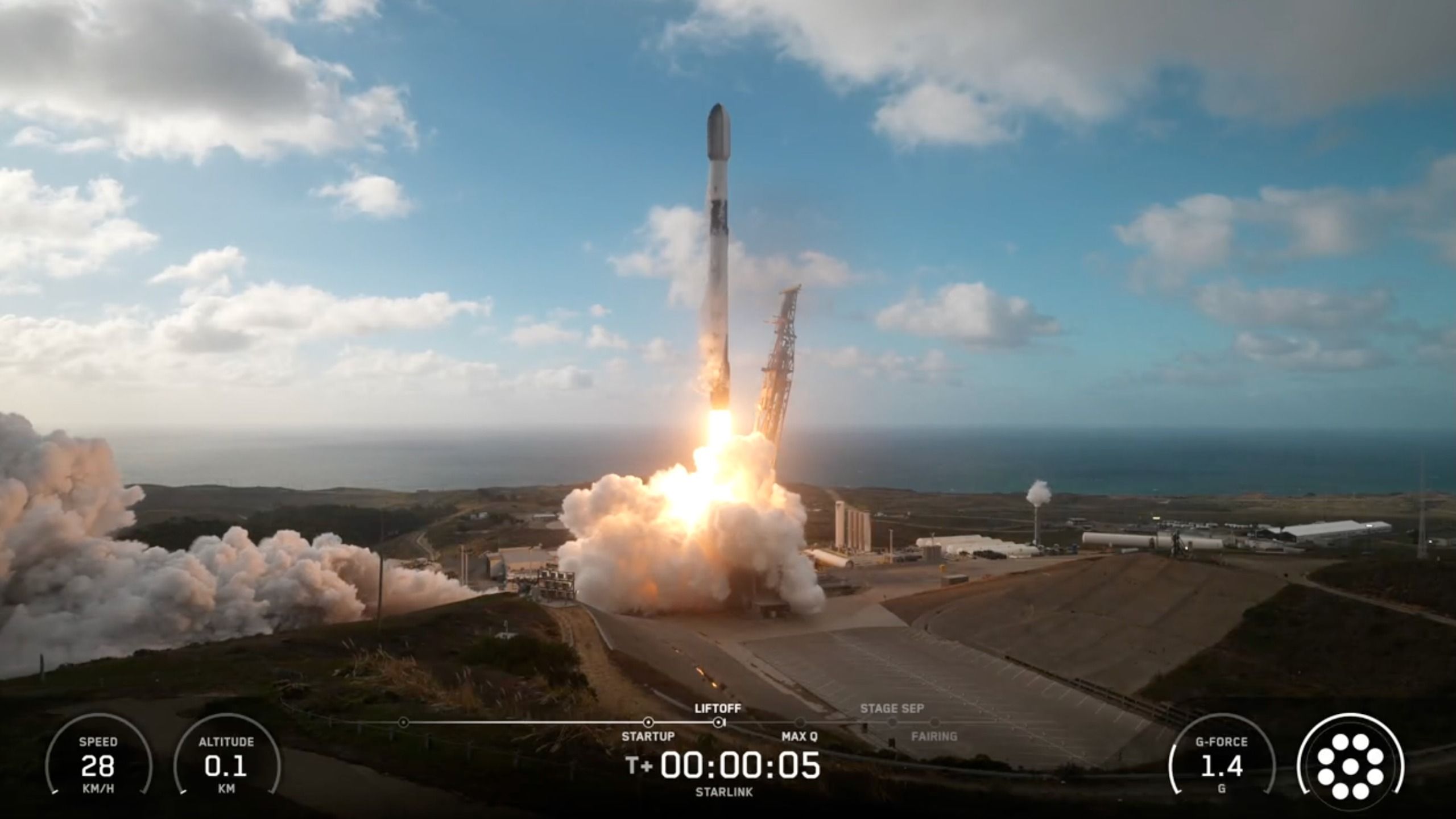 SpaceX launches Starlink satellites from California as Falcon 9 cadence slows (photos)