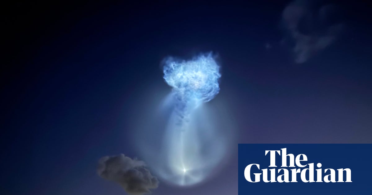 SpaceX rocket launch causes stunning ‘jellyfish cloud’ visible off US east coast | Florida