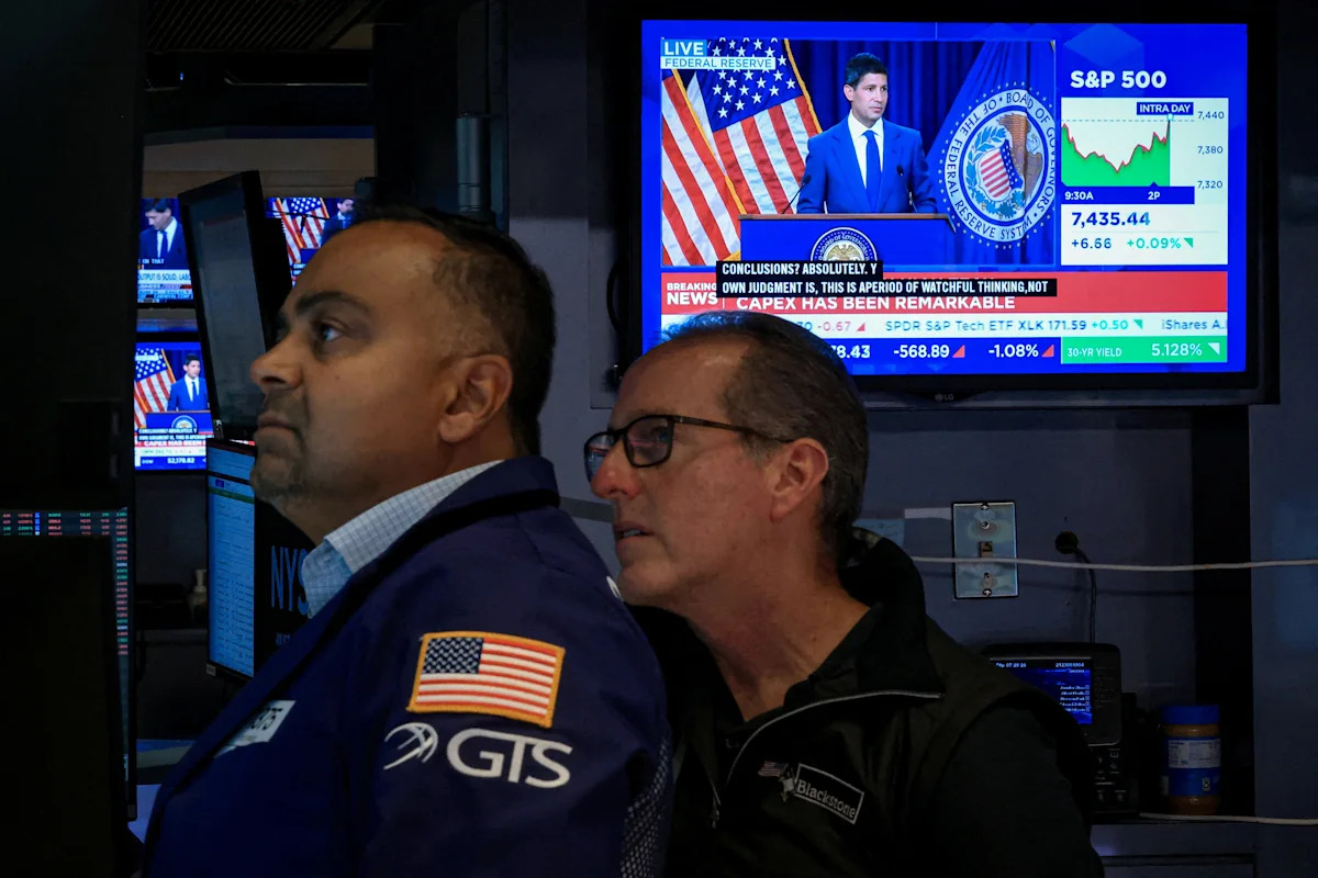 Stock market today: Dow wavers, S&P 500 and Nasdaq climb ahead of Fed decision, Big Tech earnings