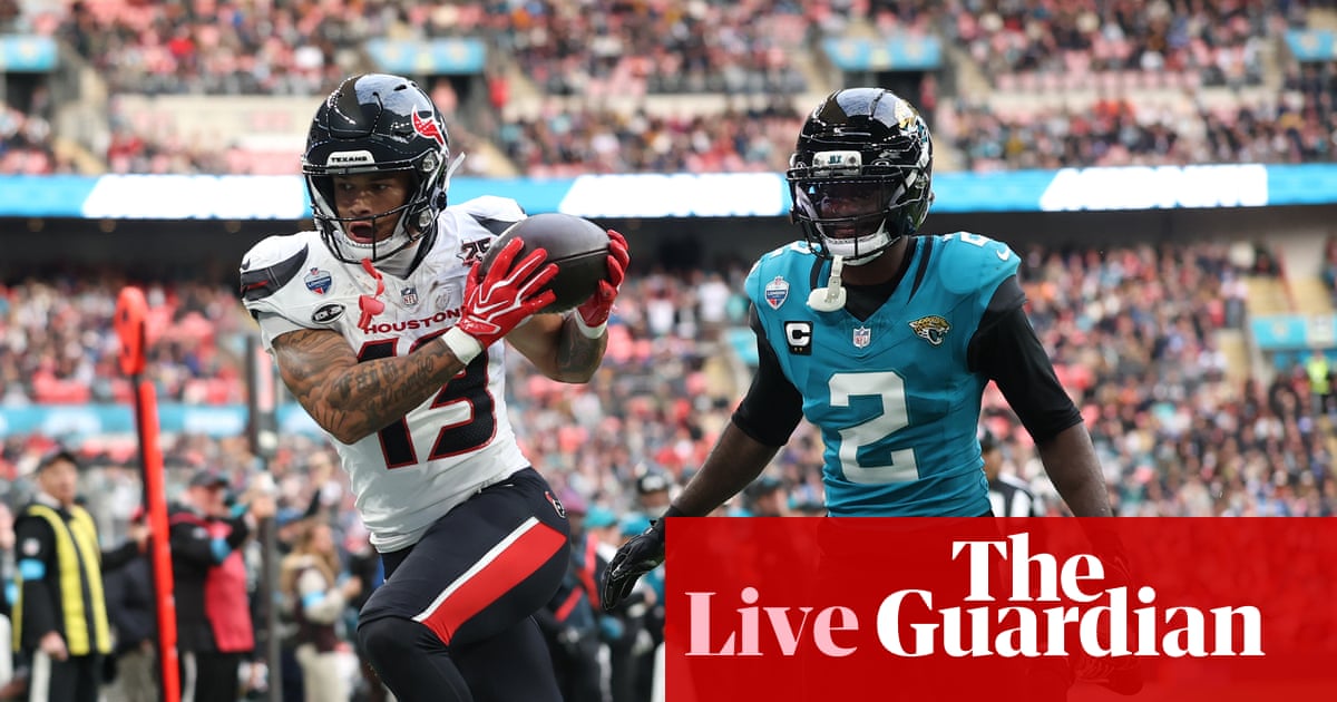 Texans v Jaguars at Wembley: NFL week six – live | NFL