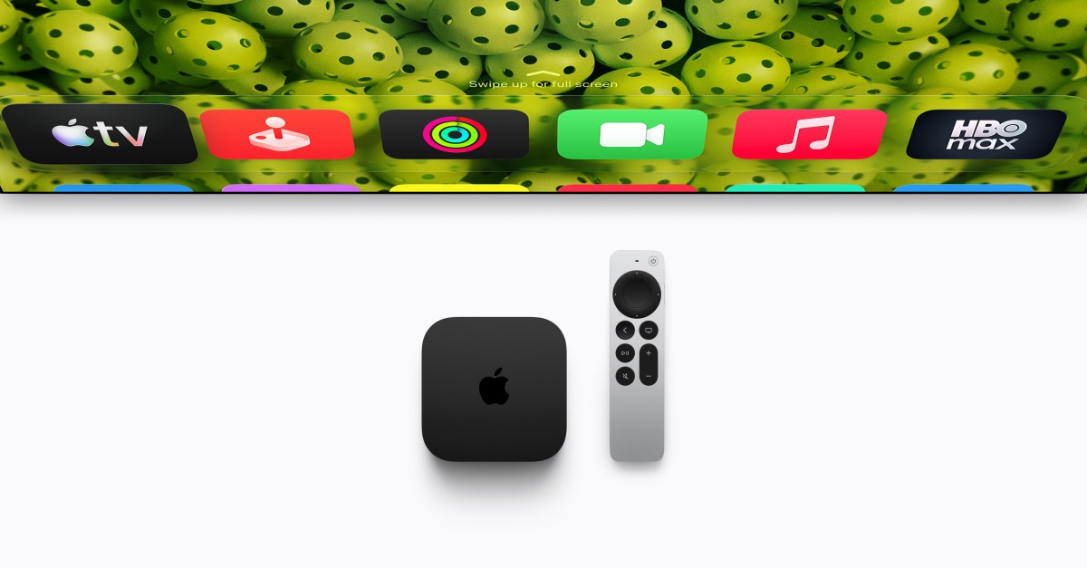 The new Apple TV 4K has built-in microphones so you can talk to Siri AI